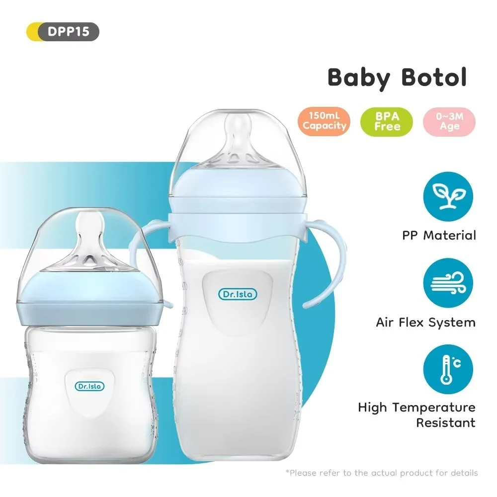 Baby Food Dispensing Spoon - ベビーPPボトル 150/240/330ML 新生児用哺乳瓶 ハンドル付き ミルクボトル 授乳用哺乳瓶