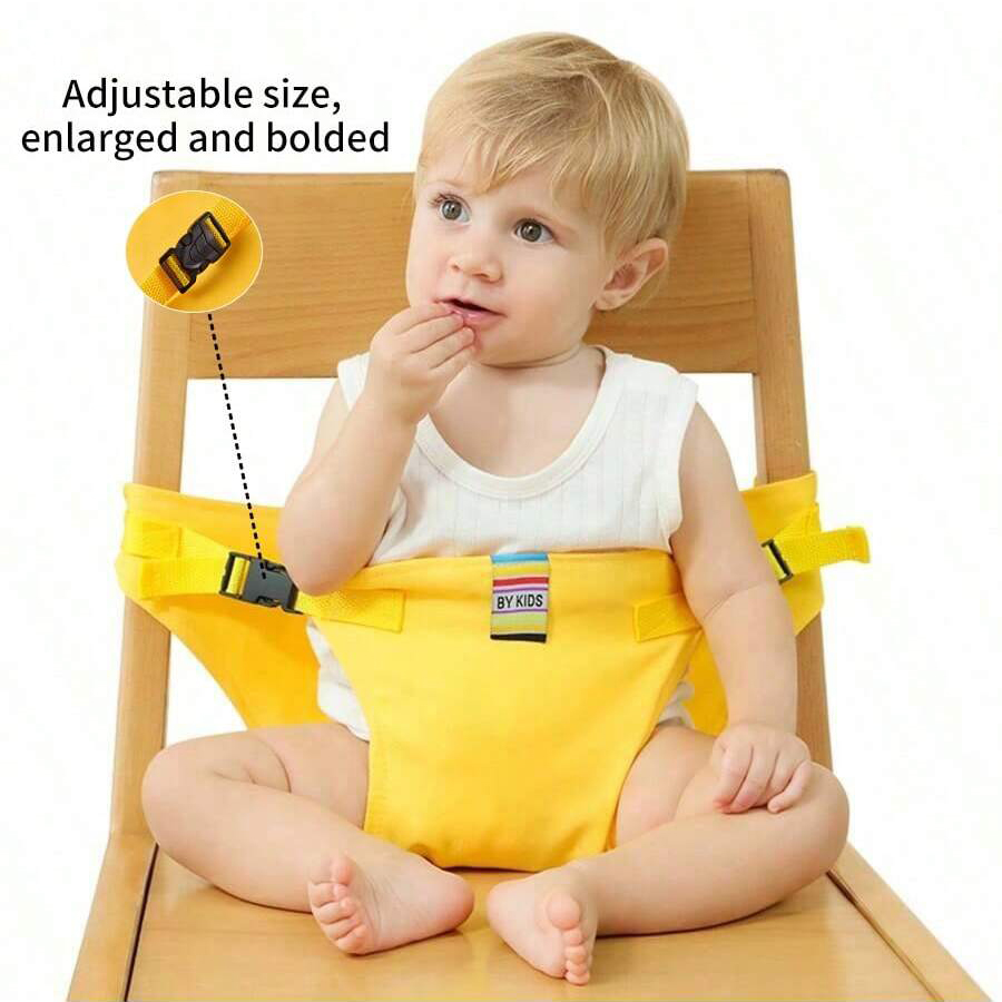 Baby Food Eating Chair - 1Pc ベビーダイニングチェア安全ベルトユニバーサルポータブルベビー食事や外食用固定保護ベルト子供用椅子ストラップ