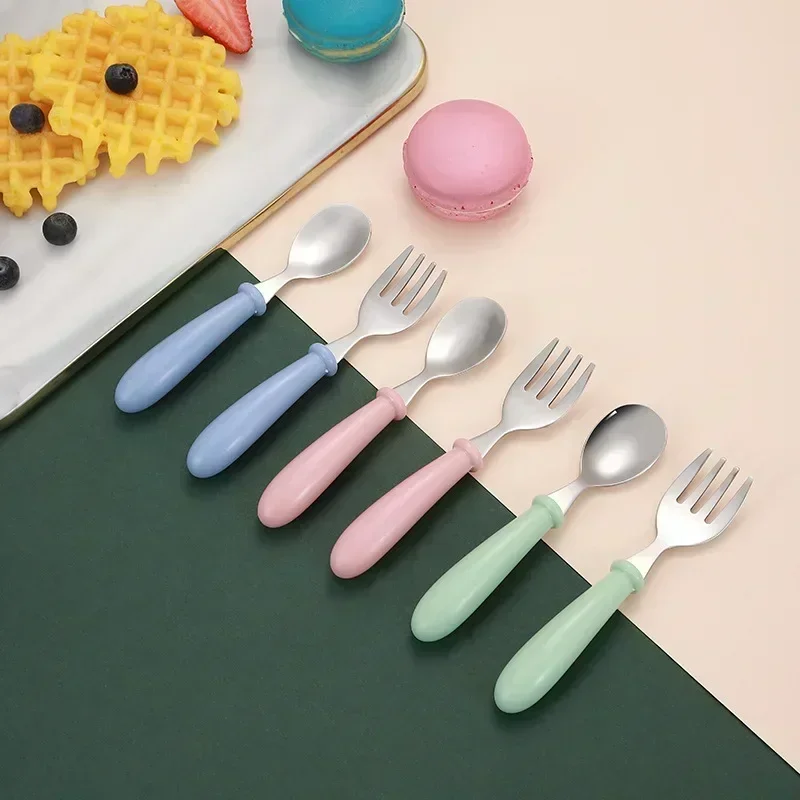 304 ステンレス鋼の子供用食器セット、耐熱ハンドル、フォー - Baby Food Dispensing Spoon のレビューと価格