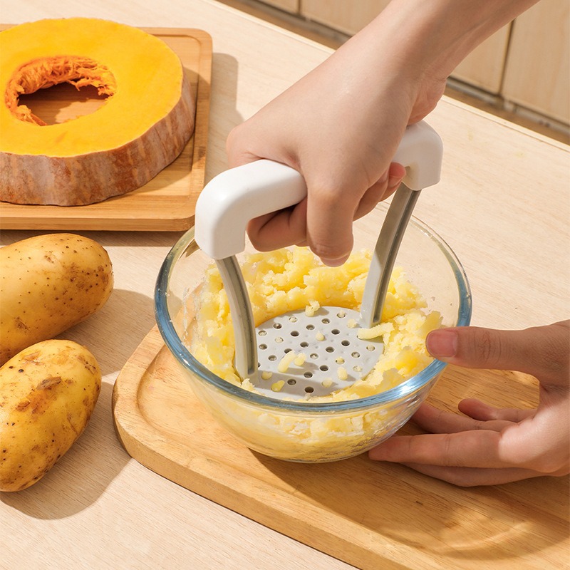 手動式ポテトマッシャー、ベビーフードマッシャー、家庭用紫芋マ - Baby Food With Sweet Potato のレビューと価格