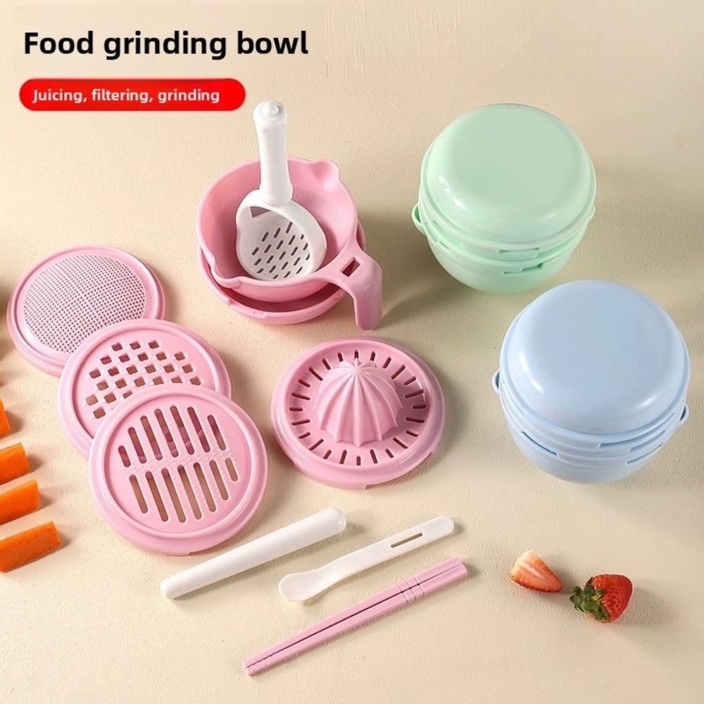 無地ベビーフードグラインディングボウル多機能使いやすいフルー - Baby Food Grinding Bowl のレビューと価格