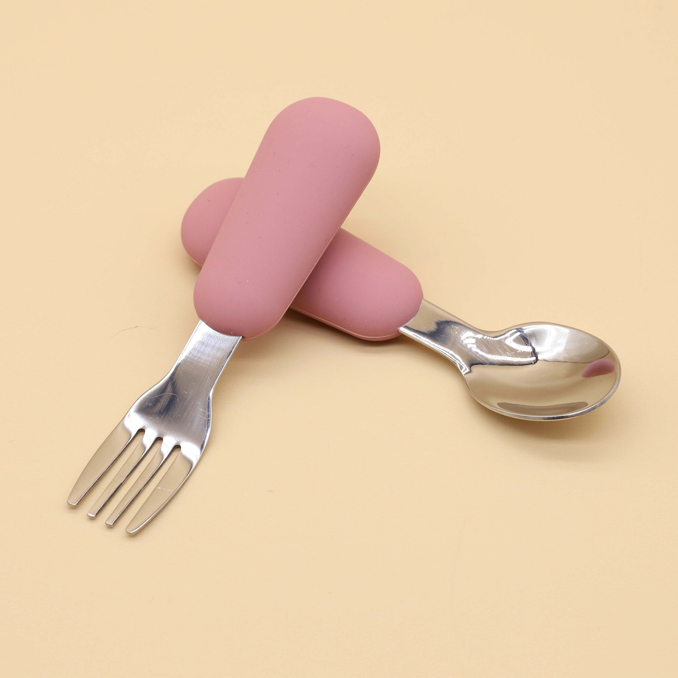 シリコーンステンレス鋼スプーンフォーク食品グレード 304  - Baby Food Dispensing Spoon のレビューと価格