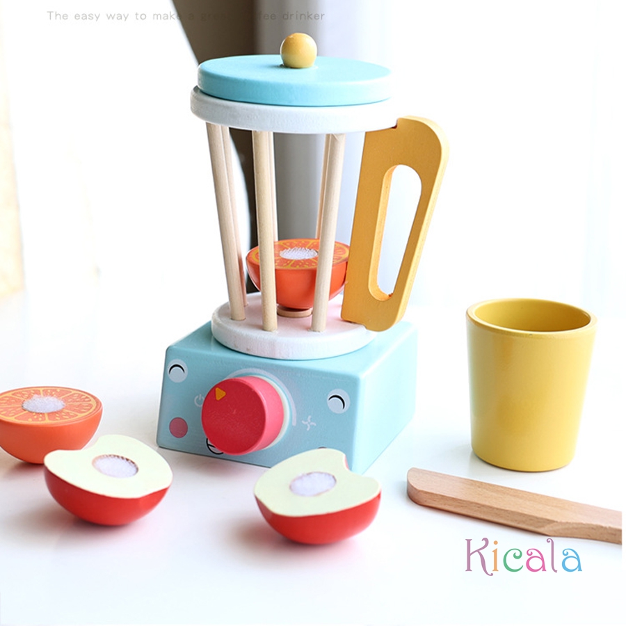木製キッチンごっこ遊びおもちゃシミュレーション木製コーヒーマ - Baby Food Under 1 Year のレビューと価格