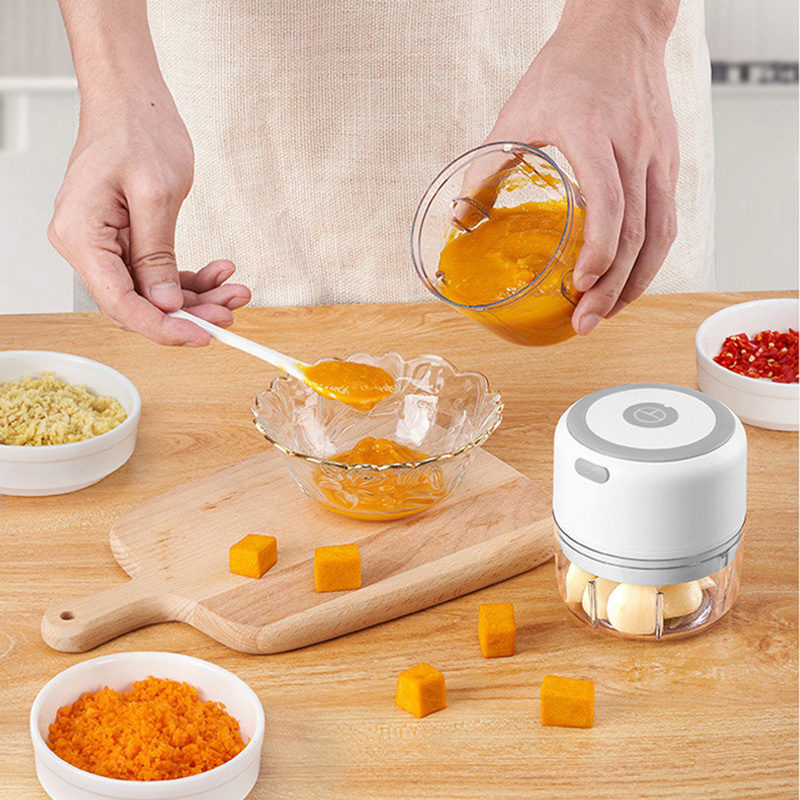 補助食品機械ベビー調理電気小型泥ミキサージュース混合米ペース - Baby Food Grinding Bowl のレビューと価格