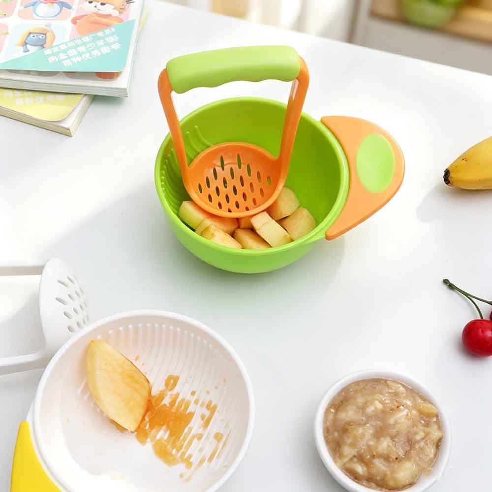 ベビー用食器 赤ちゃん用学習食器 ベビーフードミル 子供用食 - Baby Food Grinding Bowl のレビューと価格
