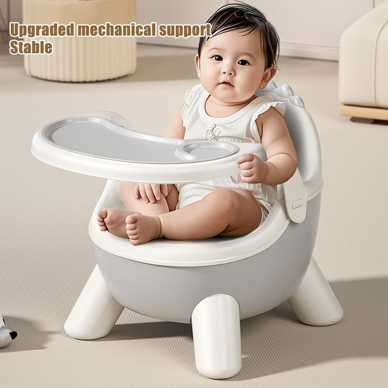 幼児食べる椅子恐竜の形幼児食品椅子サウンドダブルトレイデザイ - Baby Food Eating Chair のレビューと価格