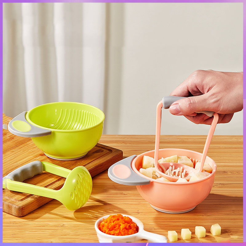 子供用フードグラインダー/ベビーフルーツポテト手動ピューレ/ - Baby Food Grinding Bowl のレビューと価格