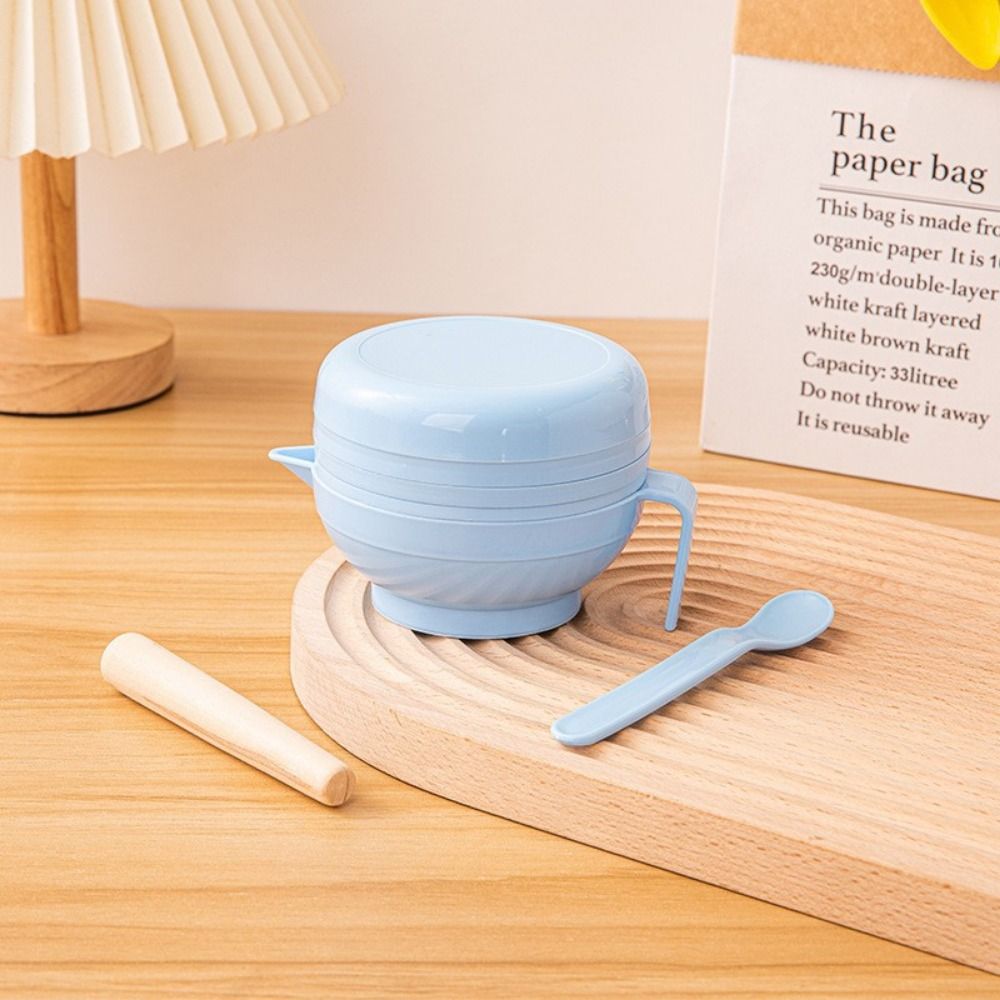 7個入り携帯用食品粉砕ボウルセット、積み重ね可能な柑橘類ジュ - Baby Food Grinding Bowl のレビューと価格