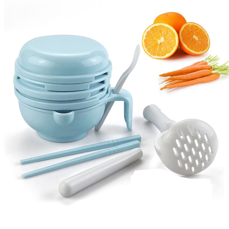 ベビーフード粉砕ボウル、手動食品家庭用ツールセット、食品グレ - Baby Food Grinding Bowl のレビューと価格