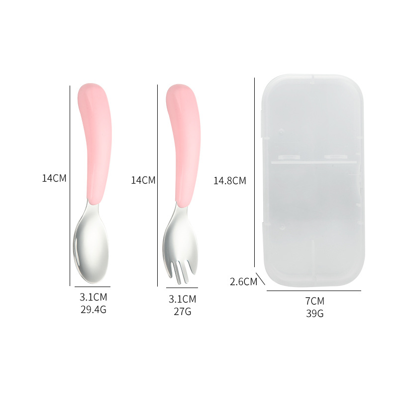 304 ステンレス鋼のスプーン、フォーク、箸、ポータブルケー - Baby Food Dispensing Spoon のレビューと価格