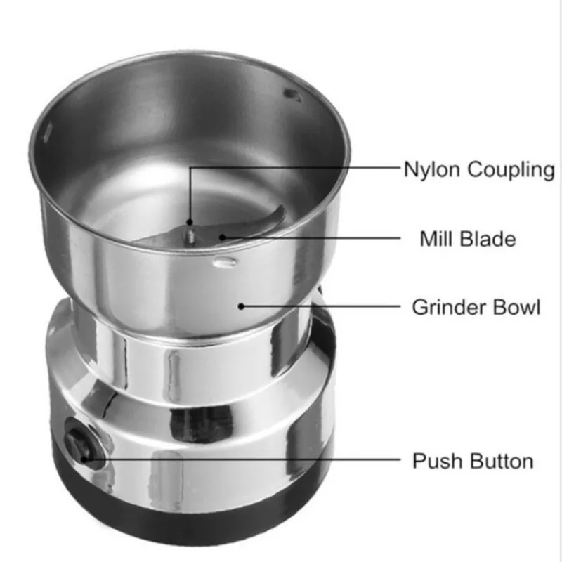 110V-220V電動グラインダー 家庭用コーヒー キッチン - Baby Kitchen Food のレビューと価格