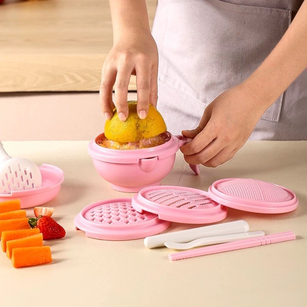 無地ベビーフードグラインディングボウル多機能手作りフルーツピ - Baby Food Grinding Bowl のレビューと価格