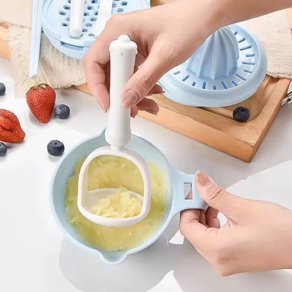 無地ベビーフードグラインディングボウル多機能使いやすい手動グ - Baby Food Grinding Bowl のレビューと価格