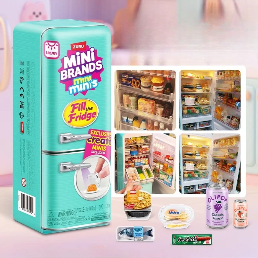 ZURU 5サプライズミニフリッジボールシリーズ ブラインド - Baby Kitchen Food のレビューと価格