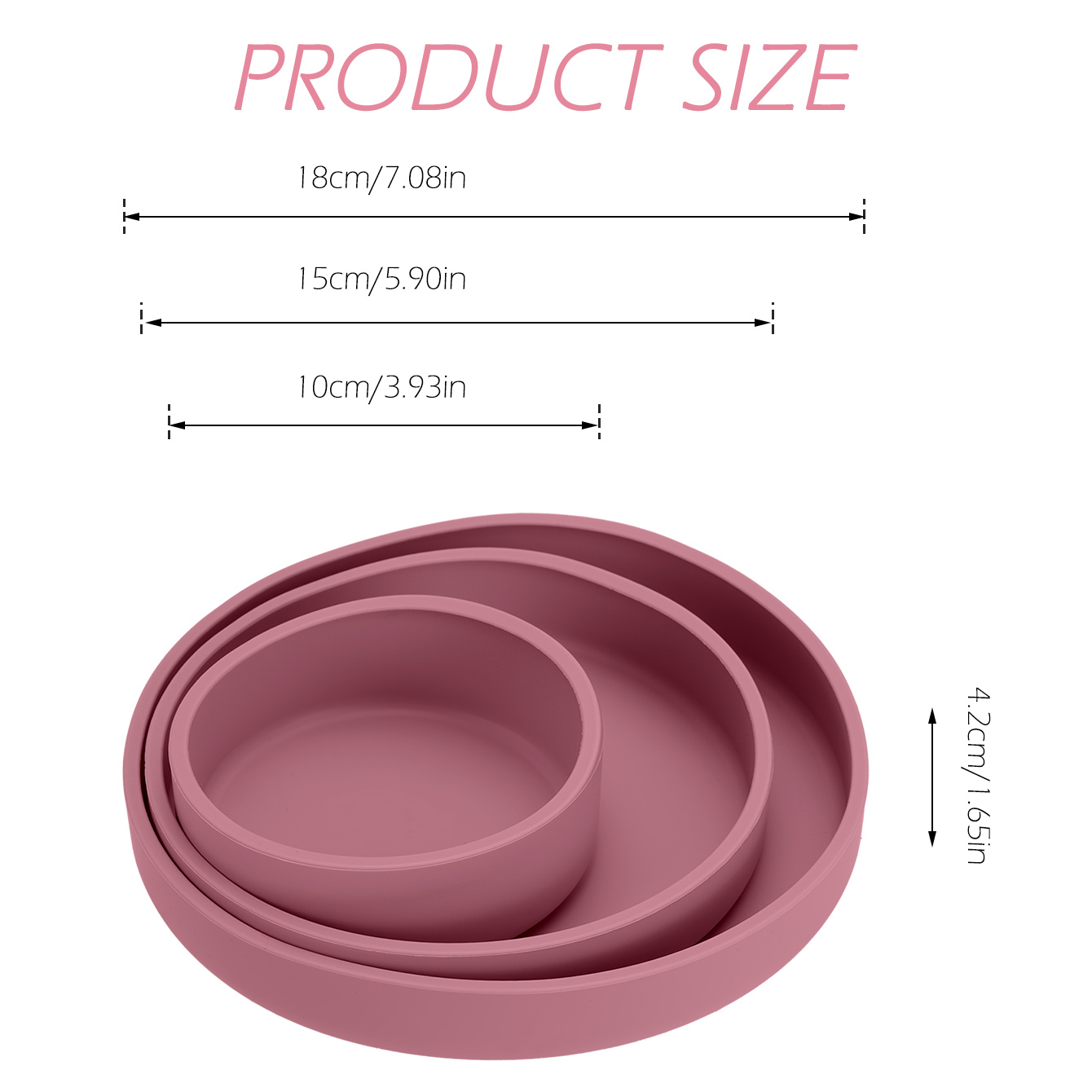 3 個ベビー離乳食セット固形食品皿プレートトレーニングボウル - Baby Food Weaning のレビューと価格